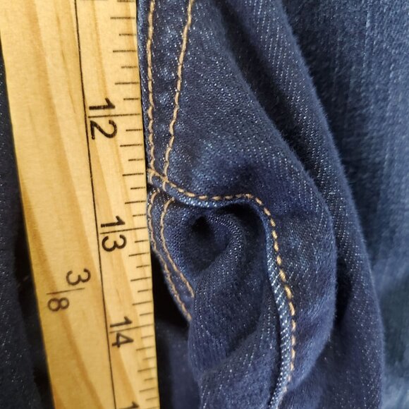 Maurices Jeans Women 20W Blue Everflex High Rise Stretch Slim Fit Skinny - Picture 7 of 11